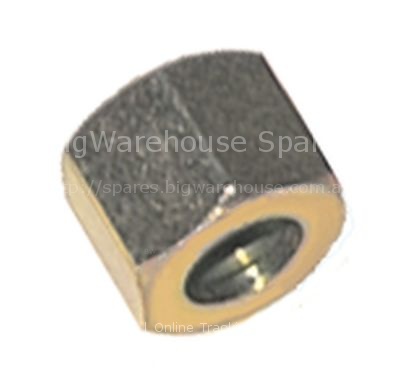 Union nut thread M16x1 WS 19 L 15mm for pipe ø 10mm