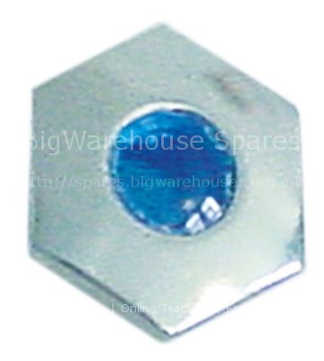 Marking cap for handle blue