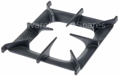 Pan support W 345mm L 395mm H 24mm suitable for