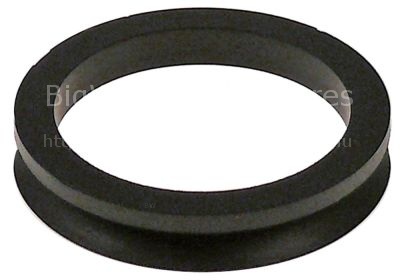 Gasket for knob rubber D1  36mm D2  46mm thickness 9mm