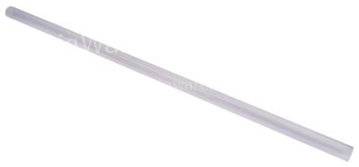 Protection pipe for fluorescent lamps ø 28,7mm L 875mm Qty 1 pcs