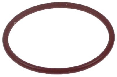 O-ring silicone thickness 2,62mm ID ø 40,95mm Qty 1 pcs