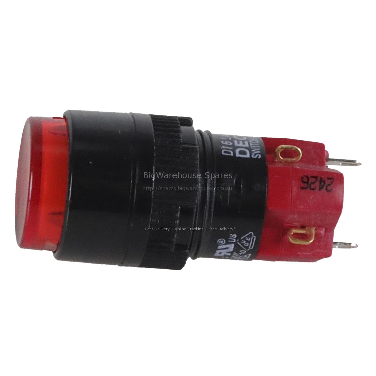 RED STOP SWITCH 5A 250V