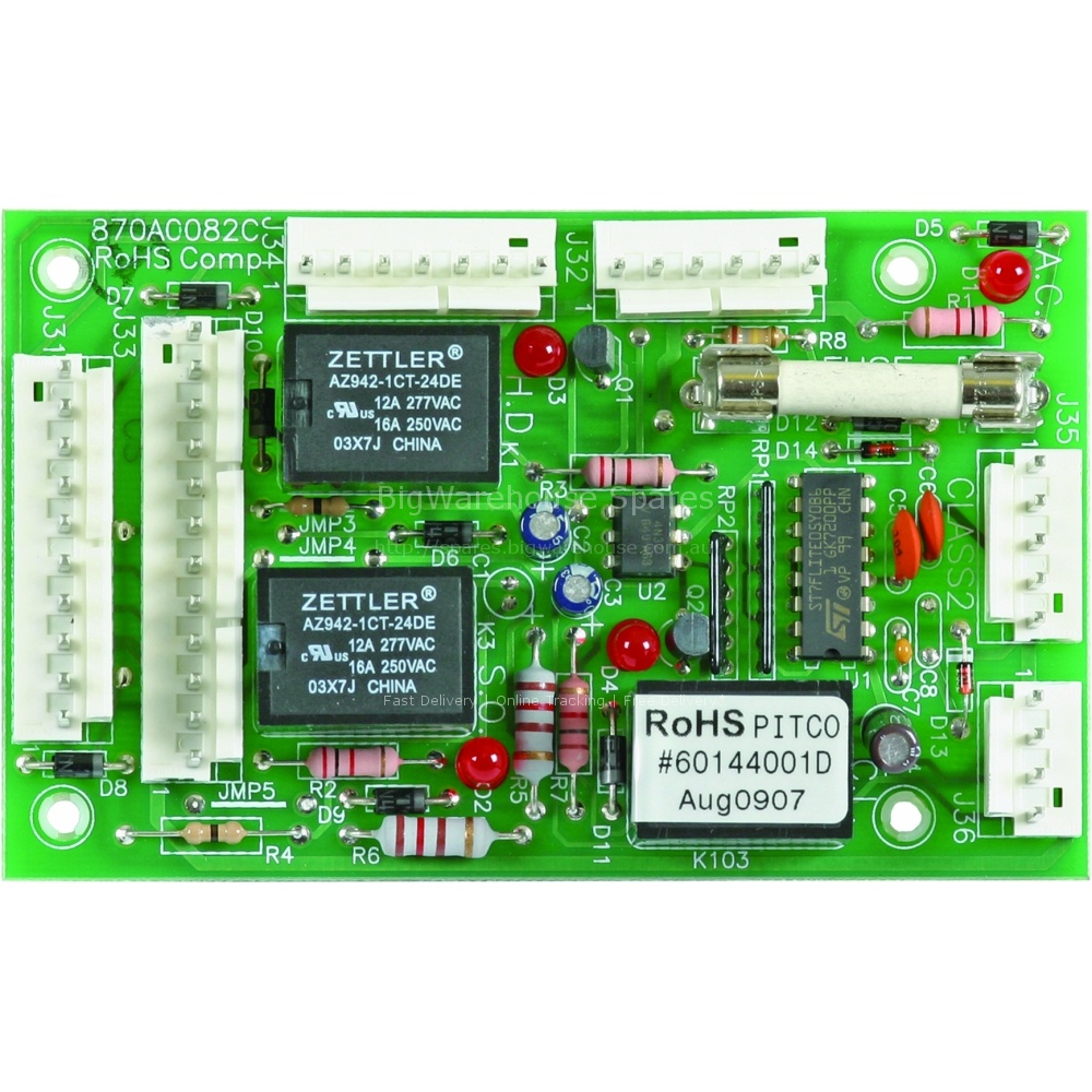 RELAY BOARD   SG FRYER     (CLEAN SWEEP)