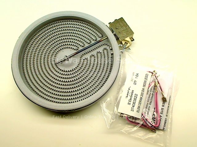 ELEMENT CERAM 200DIA 1800W (S/L)