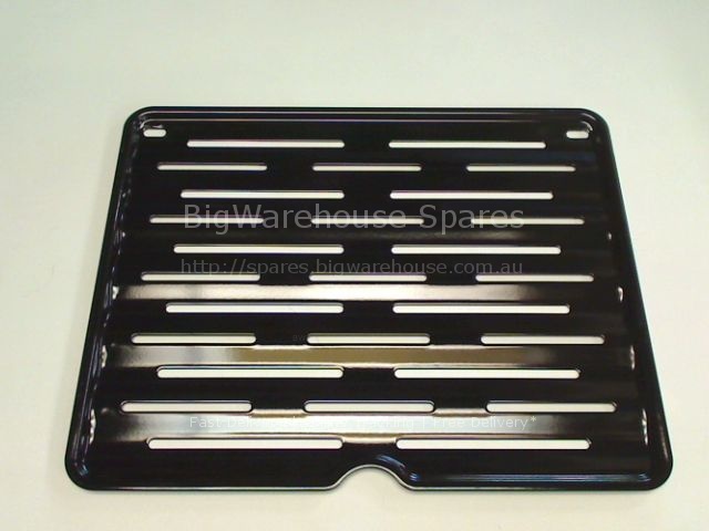 Cover tray,dish carrier basket, grill,enamelled S/LESS