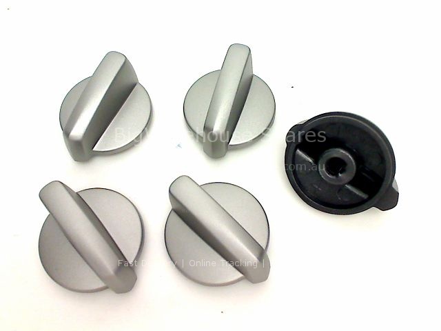 KNOB S-STEEL  PKT 5