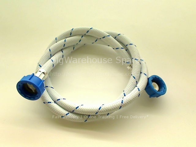 HOSE ASSY. INLET (COLD)(GREY)  (INC. TAILS BLUE NUTS  ITEMS 2