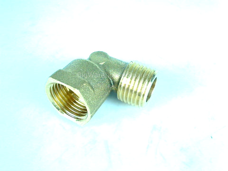 12 CONICAL BRASS MOVABLE ELBOW