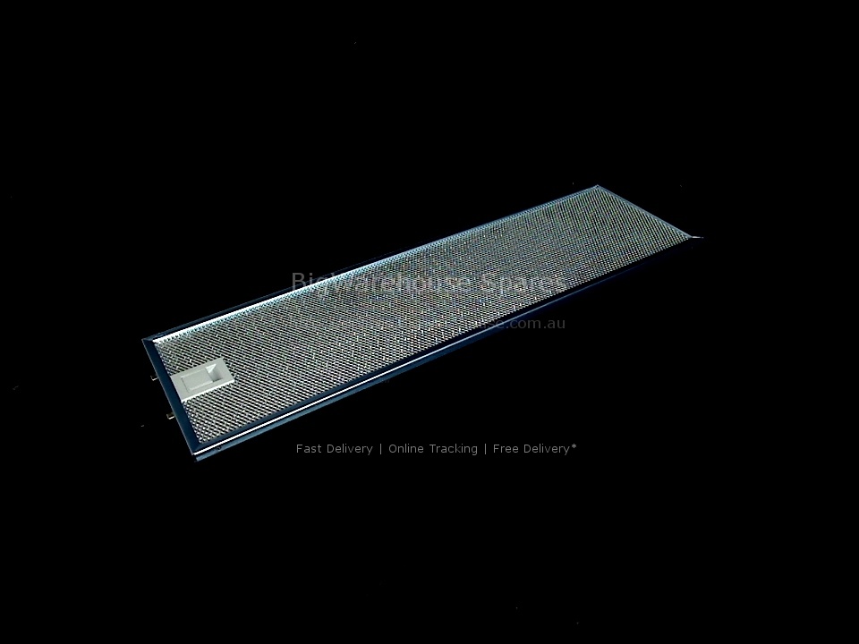 METALLIC STAINLESS STEEL GRILLE FILTER WHANDLE 525x158