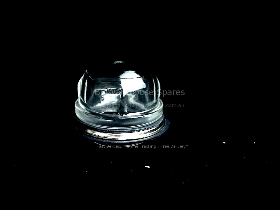 Glass light cover 	 with seal