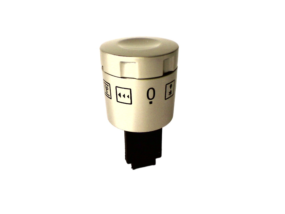 RETRACTABLE BUTTON 9 POS. STAINLESS STEEL