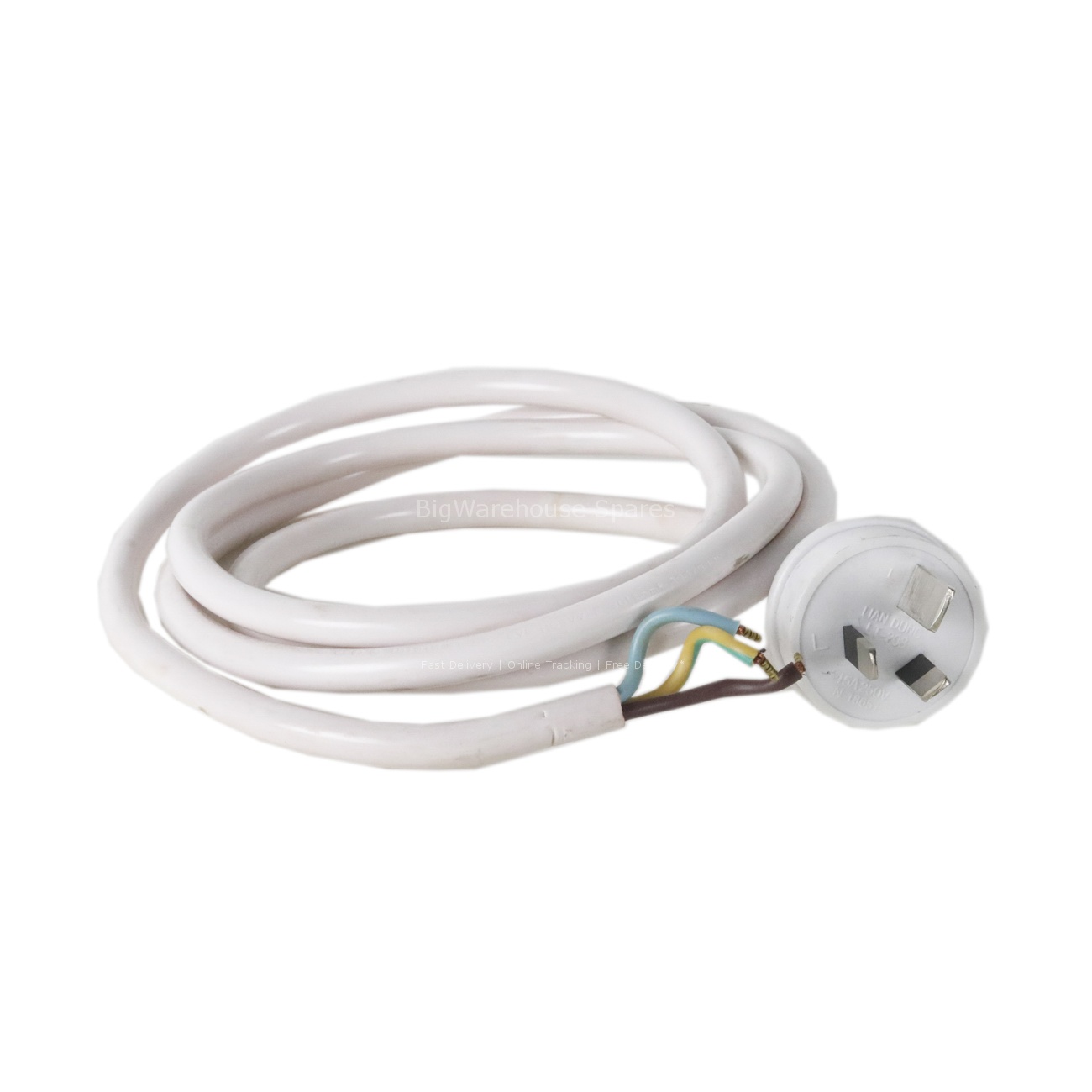 POWER CORD (WHITE)