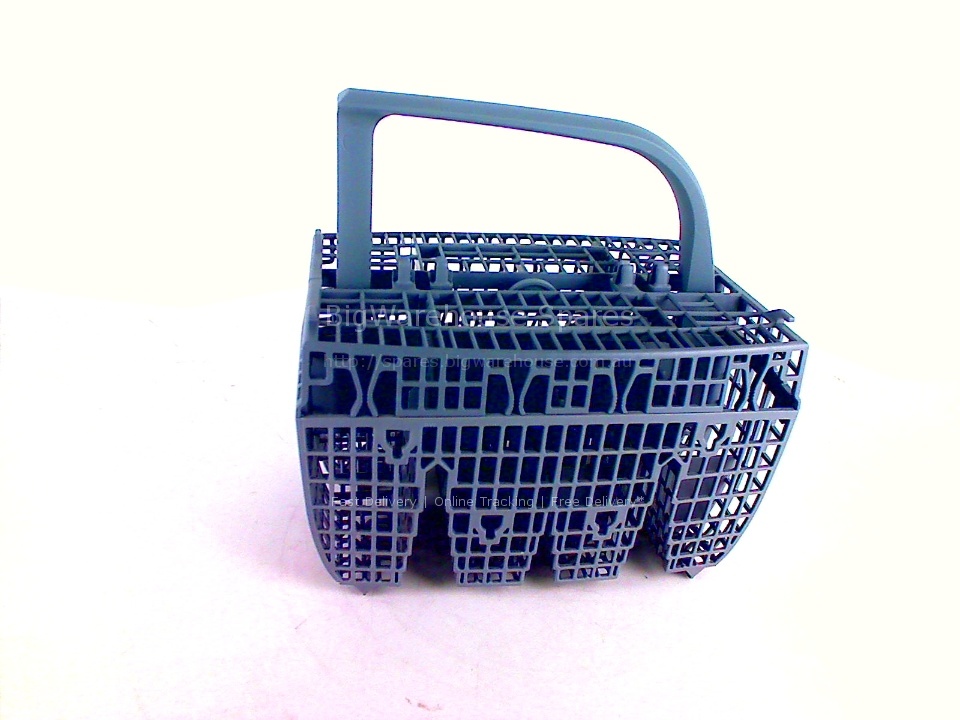 CUTLERY BASKET WITH COVER HIGH HANDLE