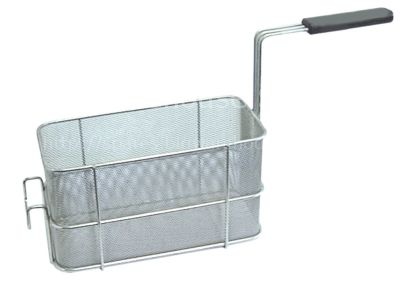 Pasta basket L1 295mm W1 135mm H1 160mm H3 290mm stainless steel