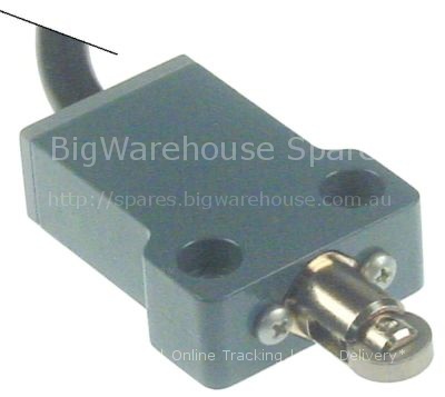 Position switch cast aluminum 1NO/1NC 400V 3A L 52mm W 39mm H 16