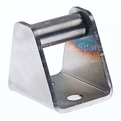 Door catch with roller L 35mm W 26mm H 32mm mounting distance 20