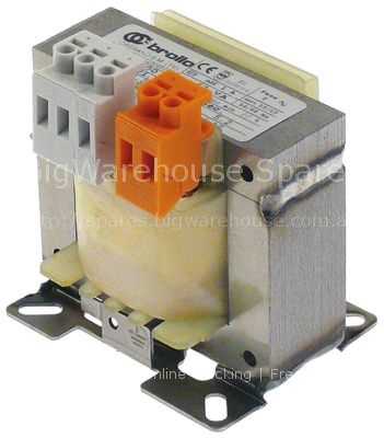 Transformer primary 230V secondary 12V 63VA