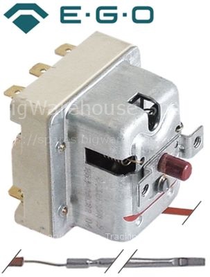 Safety thermostat switch-off temp. 350°C 3-pole 2x20/1x0.5A prob