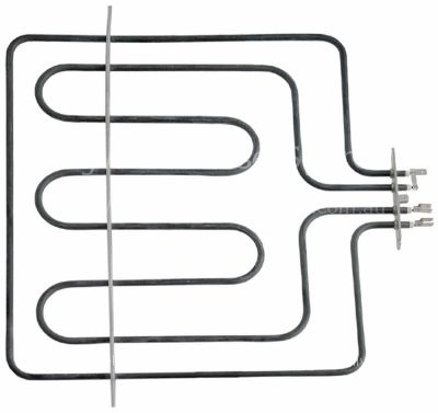 Heating element 2600W 230V heating circuits 2 L 350mm W 355mm L1