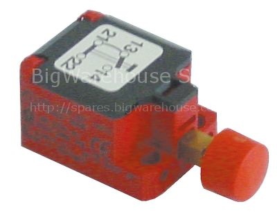 Microswitch with knee switch 1NO/1NC 240V 3A L 51mm W 26mm H 21m