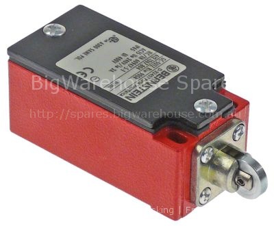 Position switch with roller plunger 1NO/1NC 240V 3A L 93mm W 36m