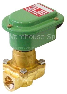 Solenoid valve 2-ways 230VAC inlet 3/4" outlet 3/4" connection 3