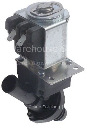 Drain solenoid valve single 230V inlet 17mm outlet 17mm 11,5 50H