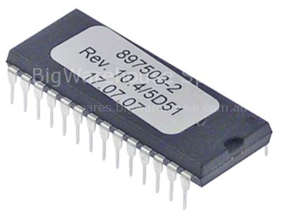 EPROM type Rev 10.4/5D51 for dishwasher suitable for HOBART CODE