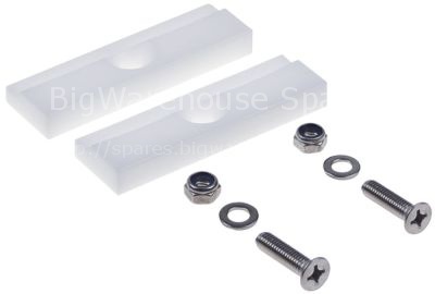 Spacer kit for hood L 79mm W 24mm H 10mm