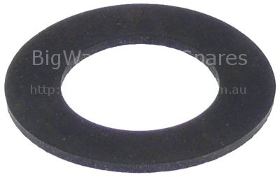 Flat gasket rubber ED ø 32mm ID ø 19,5mm thickness 1,5mm Qty 1 p
