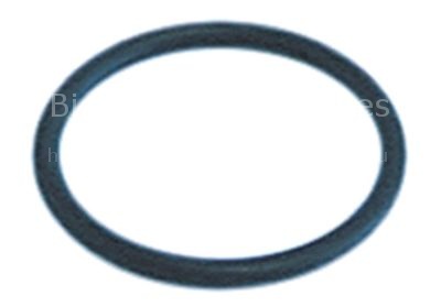 O-ring EPDM thickness 3mm ID  28mm Qty 1 pcs