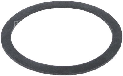 Flat gasket rubber ED ø 71mm ID ø 59mm thickness 2mm for wash ar