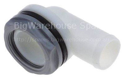 Water inlet for tank plastic D1  18mm for HOBART