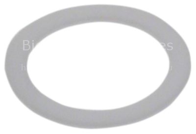Slide ring PTFE ED  19mm ID  145mm thickness 05mm for rinse