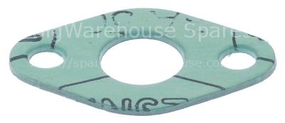 Gasket for wash arm support Tesnit BA-50 ID ø 22mm L 71mm W 45mm