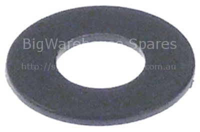 Plain washer for hinge ID  8mm ED  18mm plastic thickness 1mm