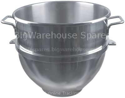 Mixer bowl model 60 liters ø 460mm H 430mm