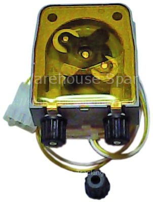 Dosing pump rinse aid