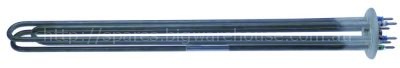 Heating element 12000W 230V heating circuits 3 flange ø 72mm L 5