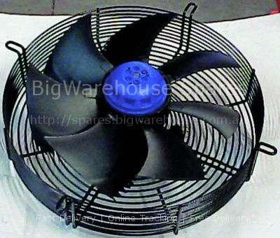 Fan 230V 965rpm input current 0,6A capacitor 6µF