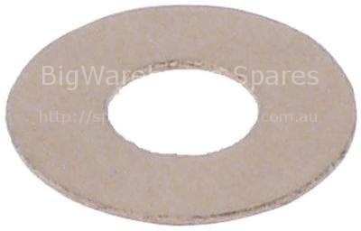 Flat gasket paper ED ø 24mm ID ø 10,5mm thickness 1mm Qty 1 pcs