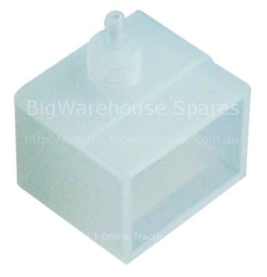 Air trap L 54mm W 41mm H 45mm hose ø 6mm