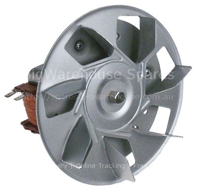 Hot air fan 220-240V 32W 50/60Hz L1 60mm L2 11mm L3 25mm L4 87mm