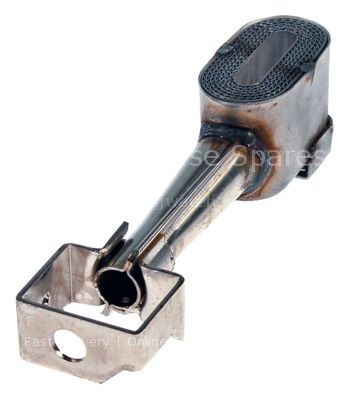 Tubular burner L 265mm W 50mm H 71mm for fryer oval