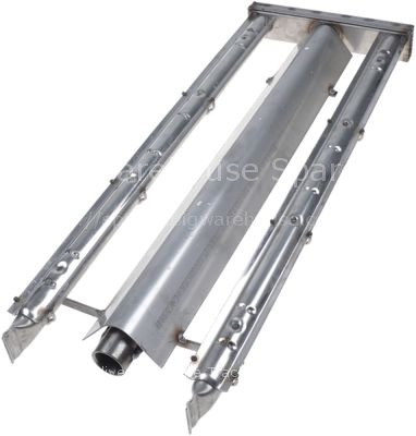 Bar burner 2 row L 610mm W 220mm H 47mm chargrill
