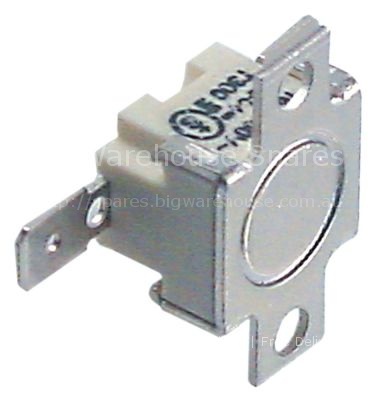 Bi-metal thermostat hole distance 24mm switch-off temp. 300°C 1N