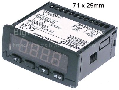 Electronic controller EVERY CONTROL EVK411 mounting measurements