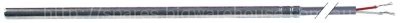 Temperature probe thermocouple J (Fe-CuNi) cable Vetrotex probe