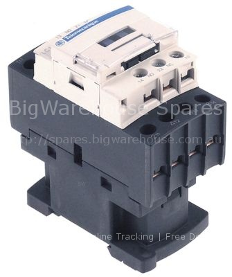 Power contactor resistive load 25A 230VAC (AC3/400V) 12A/5.5kW m